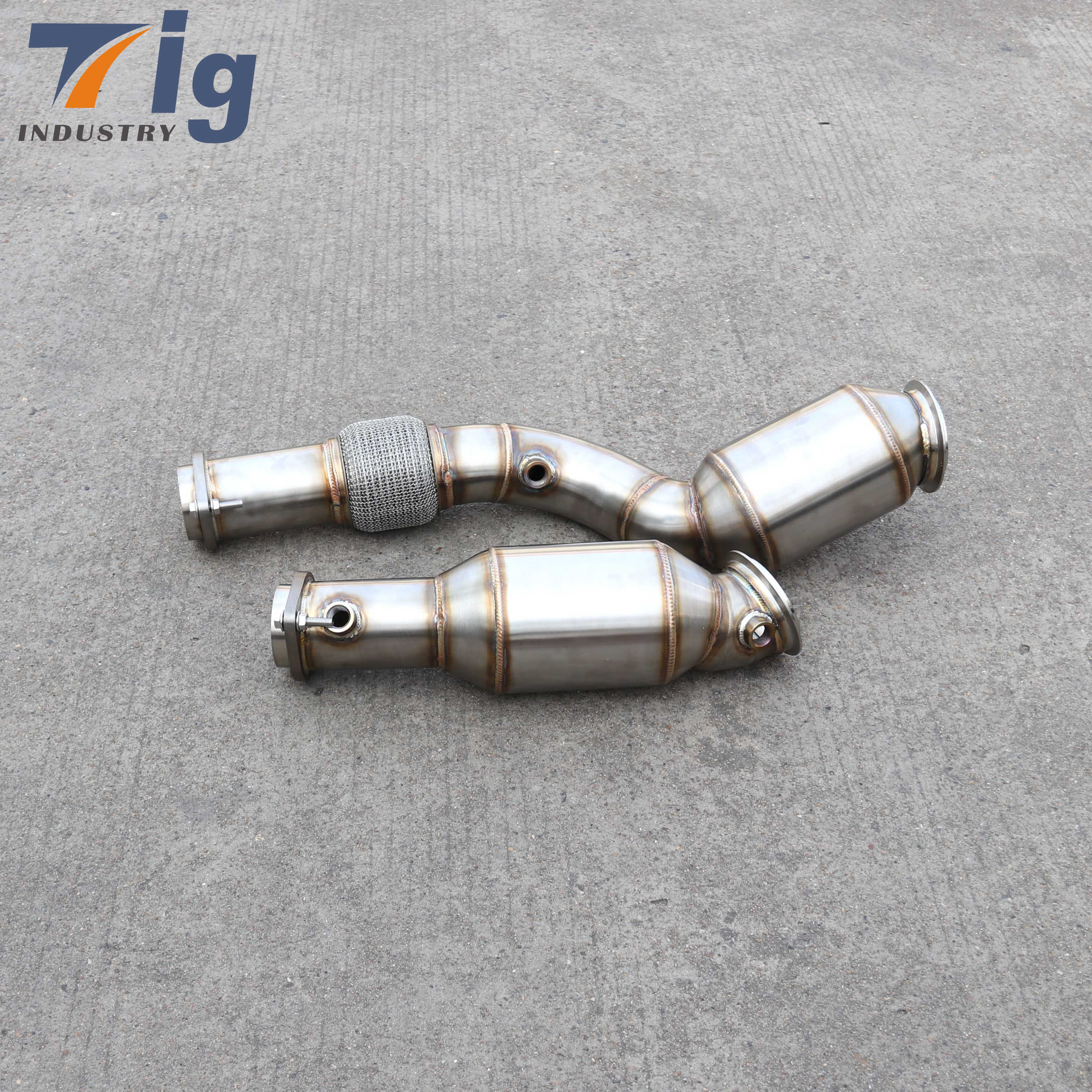 High Flow downpipe for BMW G80 M3 M4 S58 Stainless Steel Exhaust downpipe