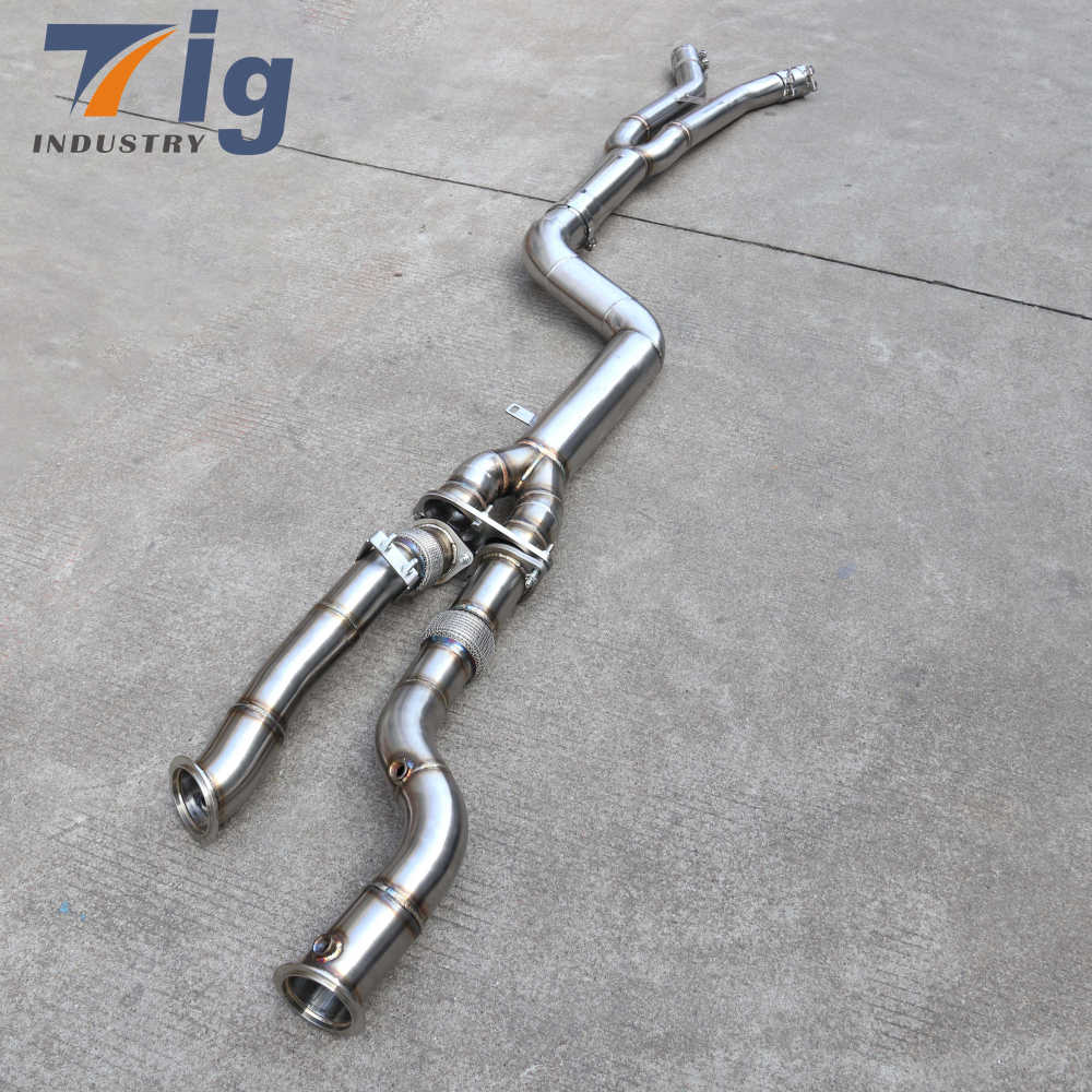 Performance Mid Pipe For BMW X3M/X4M F97/F98 3.0T Stainless Steel Exhaust Pipe and downpipe