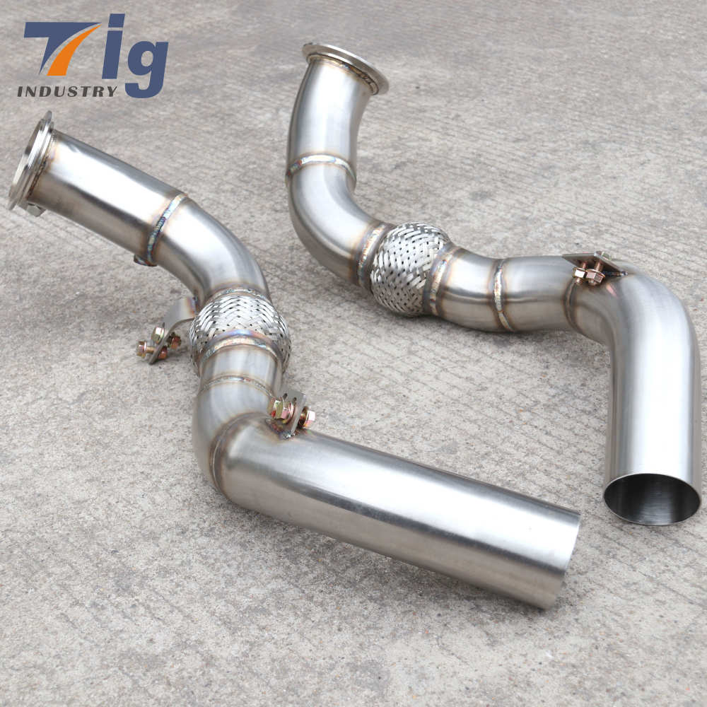 High Performance Exhaust Pipe for BMW X5M F85 X6M F86 SUS304 Stainless Steel Downpipe