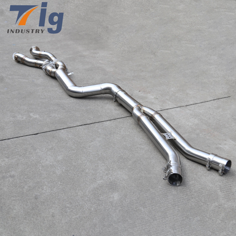 Exhaust downpipe for BMW X3M X4M F98 F97 midpipe