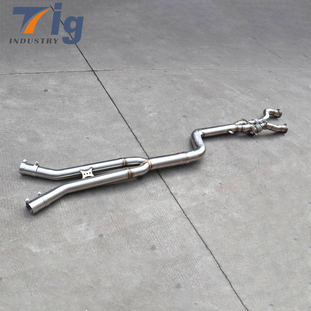 Performance Mid Pipe For BMW X3M/X4M F97/F98 3.0T Stainless Steel Exhaust Pipe and downpipe