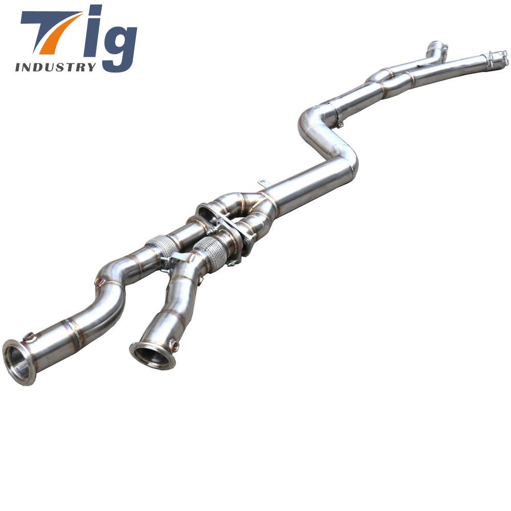Performance Mid Pipe For BMW X3M/X4M F97/F98 3.0T Stainless Steel Exhaust Pipe and downpipe