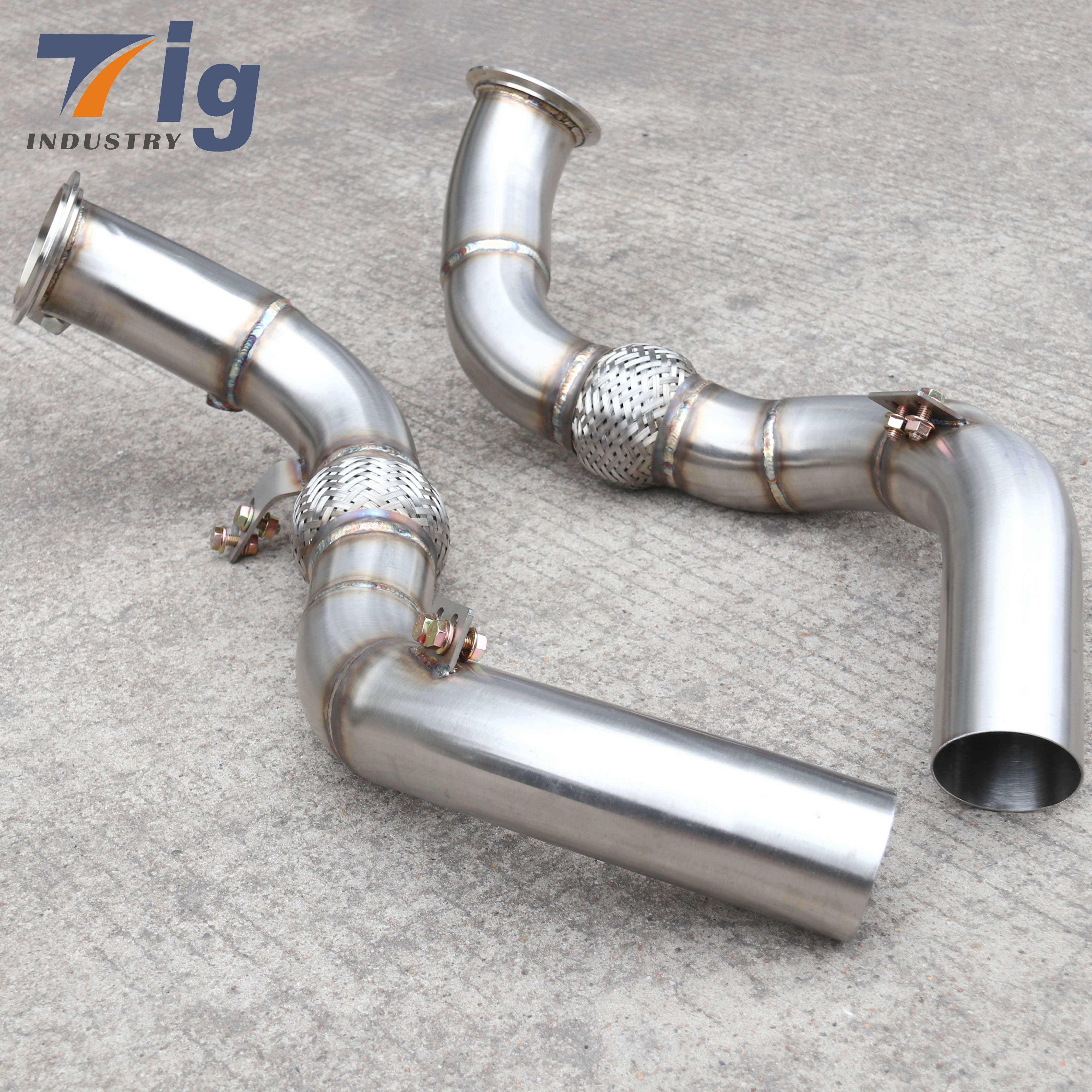 High Performance Exhaust Pipe for BMW X5M F85 X6M F86 SUS304 Stainless Steel Downpipe