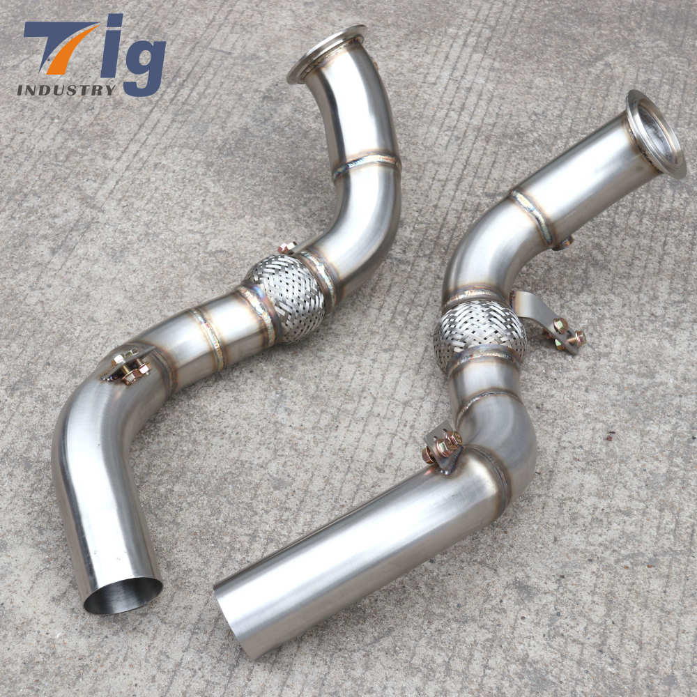 High Performance Exhaust Pipe for BMW X5M F85 X6M F86 SUS304 Stainless Steel Downpipe