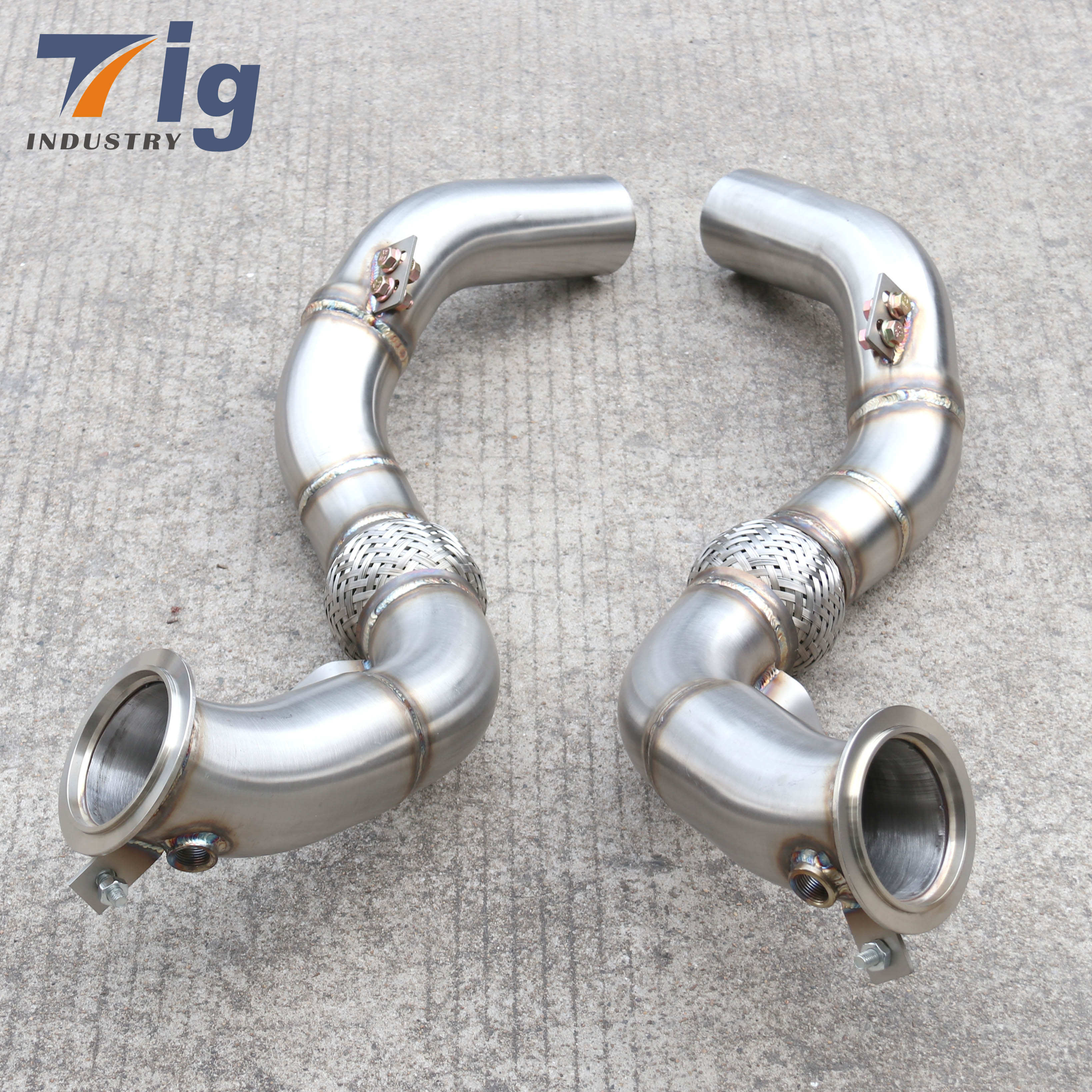 High Performance Exhaust Pipe for BMW X5M F85 X6M F86 SUS304 Stainless Steel Downpipe
