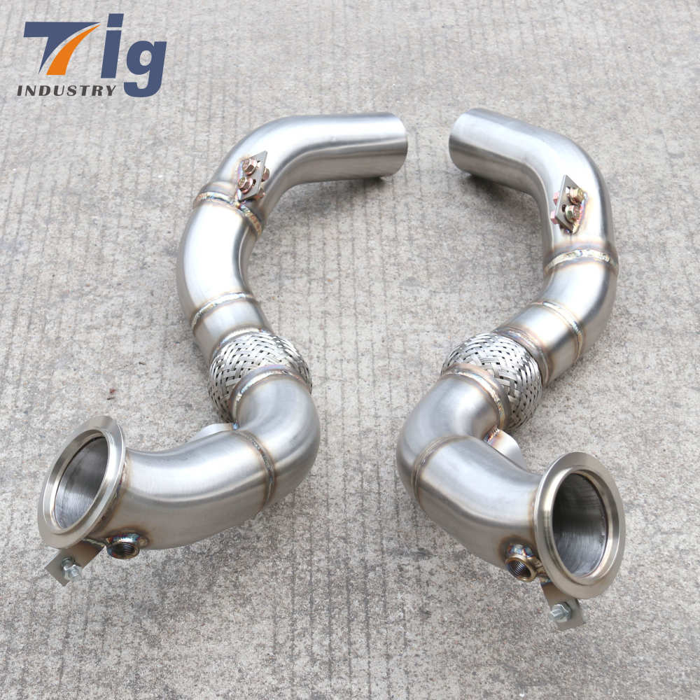 High Performance Exhaust Pipe for BMW X5M F85 X6M F86 SUS304 Stainless Steel Downpipe