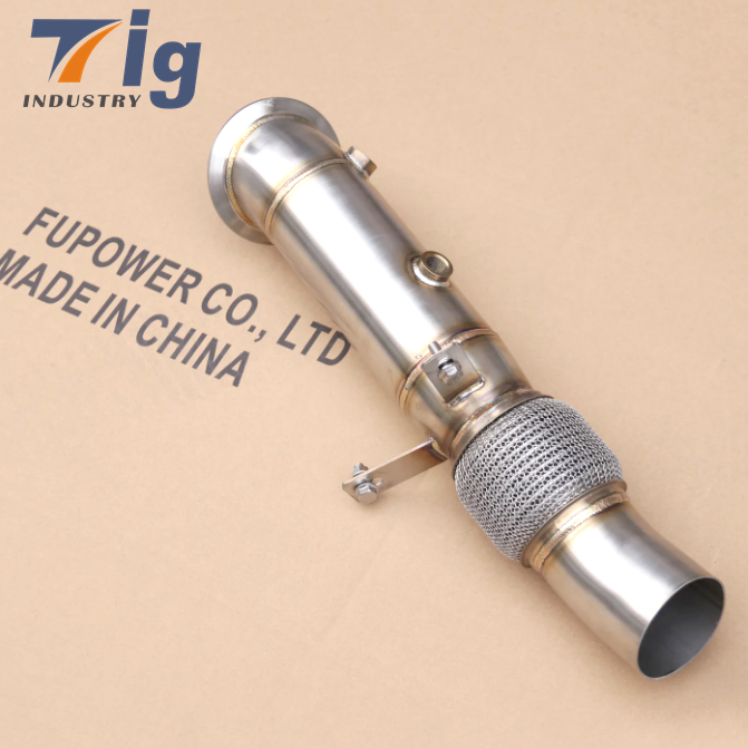 For bmw F10 F07 F18 F15 F16 535i 535GT 535Li X5 X6 N55 3.0T 4" Downpipe