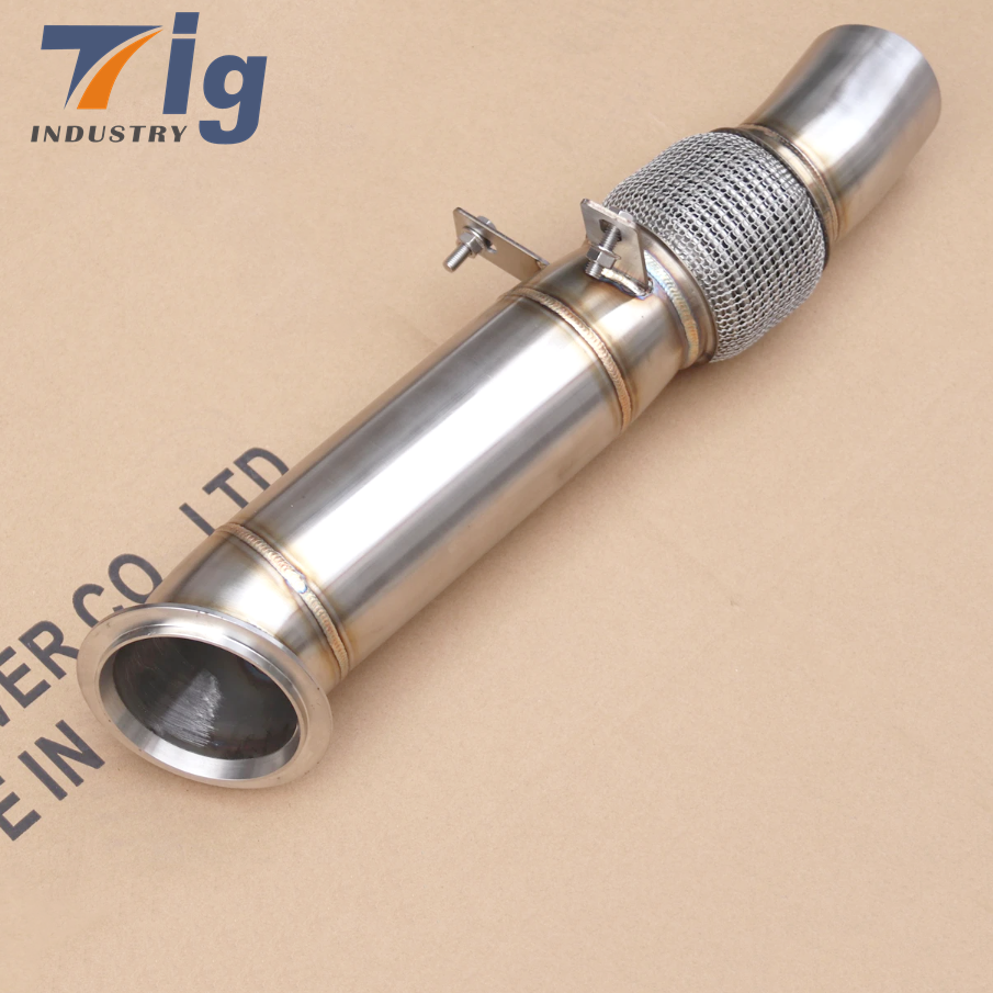 For bmw F10 F07 F18 F15 F16 535i 535GT 535Li X5 X6 N55 3.0T 4" Downpipe