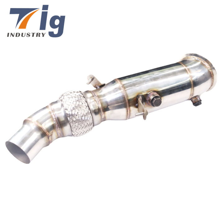 For BMW F10/F11 520i 528i N20 COMPETITION 4 Stainless Steel Downpipe