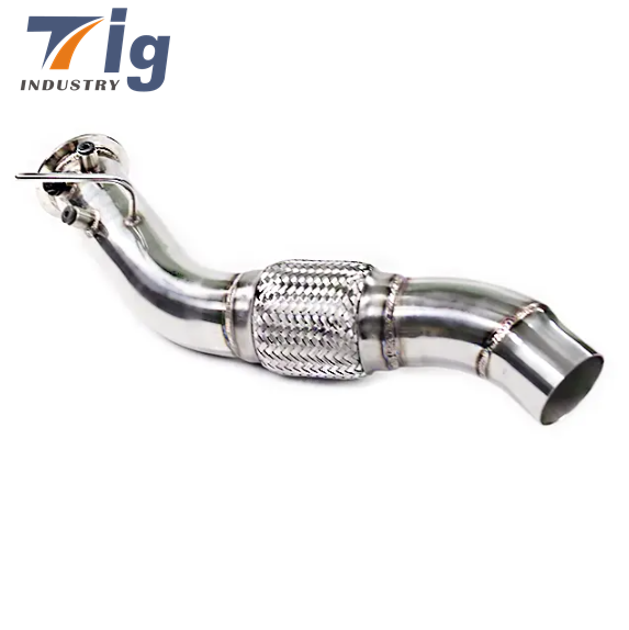 3" Downpipe For BMW 335D 535D 635D X3 X5 X6 E90 E60 E63 E70 E71 Diesel M57 DPF DE
