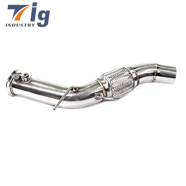 3" Downpipe For BMW 335D 535D 635D X3 X5 X6 E90 E60 E63 E70 E71 Diesel M57 DPF DE