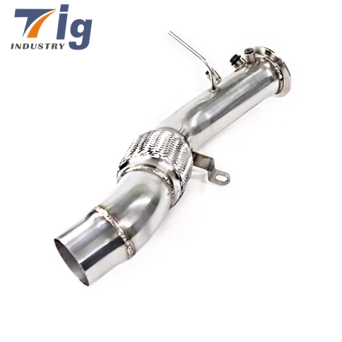 3" Downpipe For BMW 335D 535D 635D X3 X5 X6 E90 E60 E63 E70 E71 Diesel M57 DPF DE
