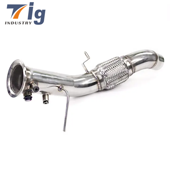 3" Downpipe For BMW 335D 535D 635D X3 X5 X6 E90 E60 E63 E70 E71 Diesel M57 DPF DE