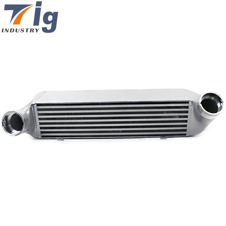 Aluminum Front Mount FMIC Upgrade Intercooler For BMW 135i 335i X1 N54 N55 E82 E84 E90 E92 2007-2012 Black /Silver