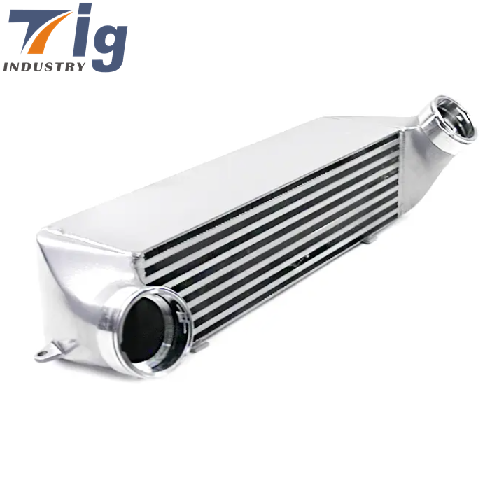 Aluminum Front Mount FMIC Upgrade Intercooler For BMW 135i 335i X1 N54 N55 E82 E84 E90 E92 2007-2012 Black /Silver