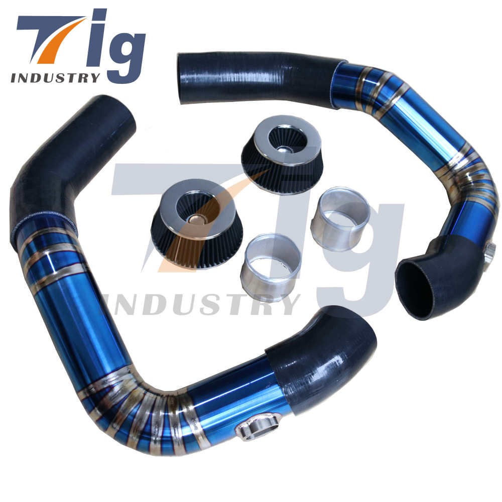 FRONT MOUNT S63TU F10 M5 F12 M6 TITANIUM INTAKE SYSTEM KIT ( 2012-2017 )