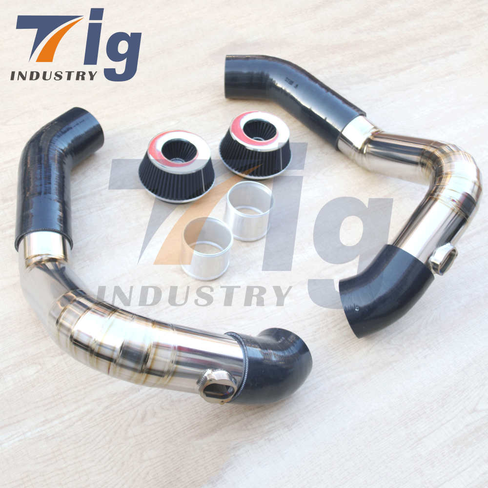 TITANIUM FRONT MOUNT INTAKE KIT F10 M5 F12 M6 S63TU 2012-2017 AIR INTAKE KIT