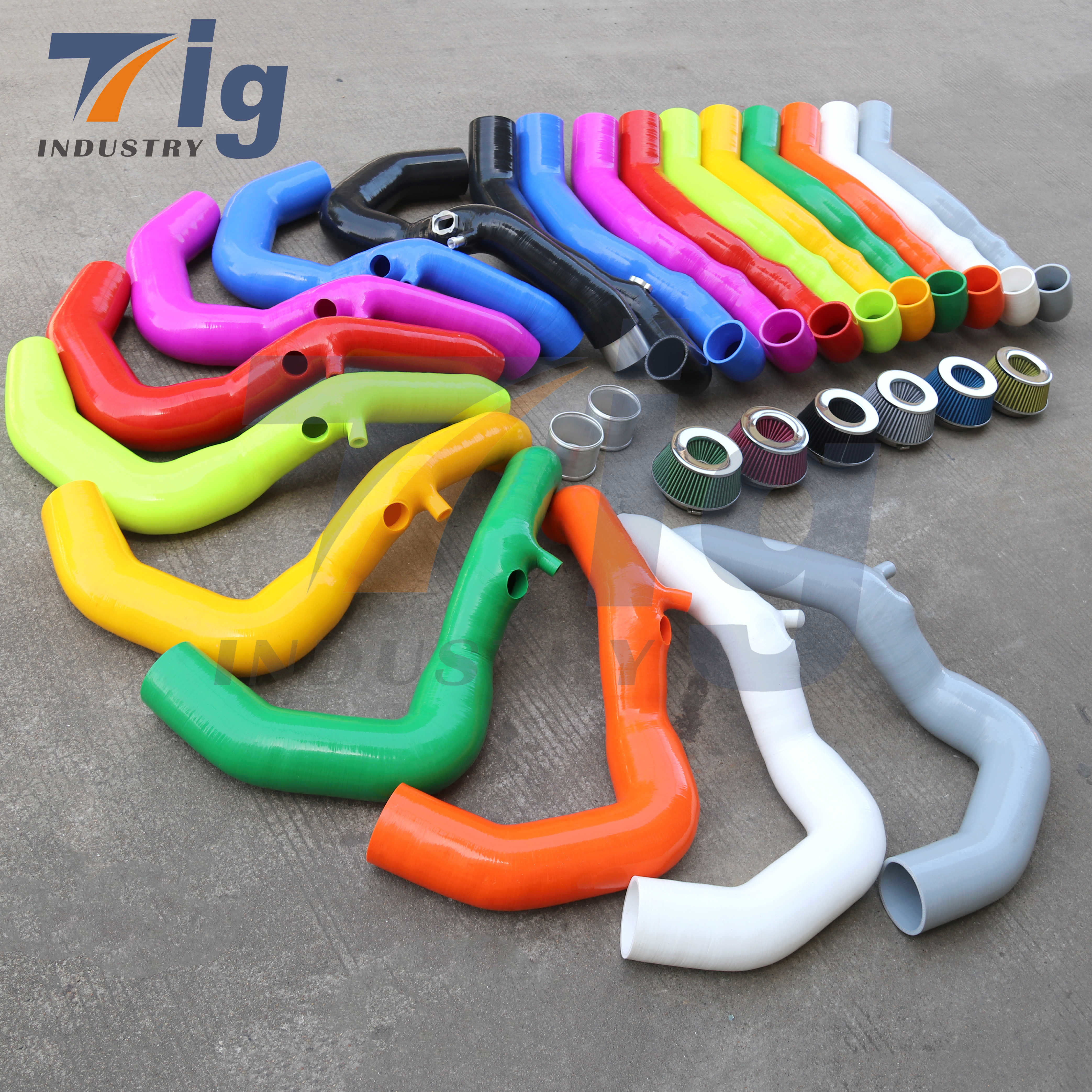 FOR BMW F8X M3 M4 f80 f82 silicone FRONT MOUNT INTAKE KIT S55