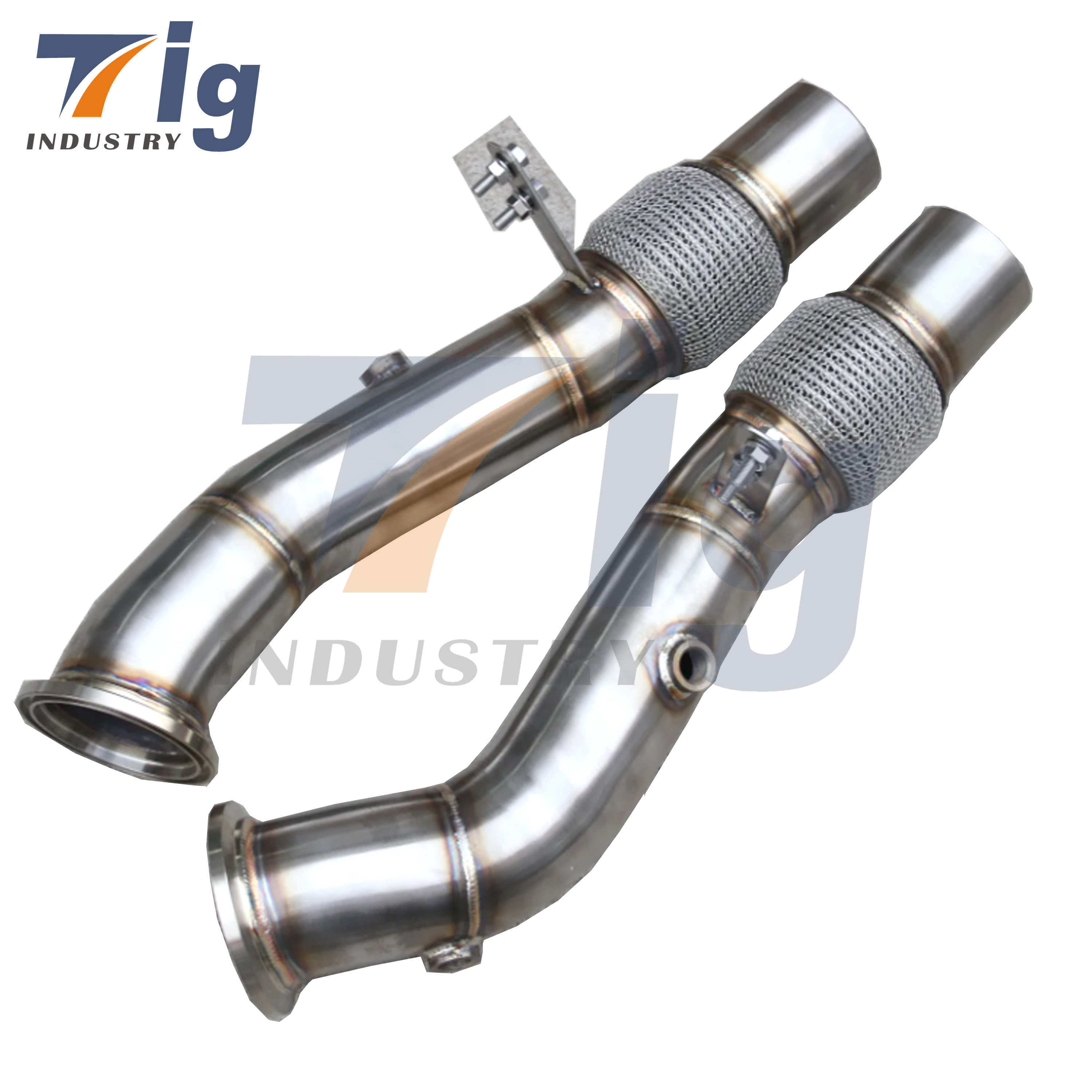 For BMW M760 V12 6.6T N74 585P exhaust decat downpipe 2019~UP