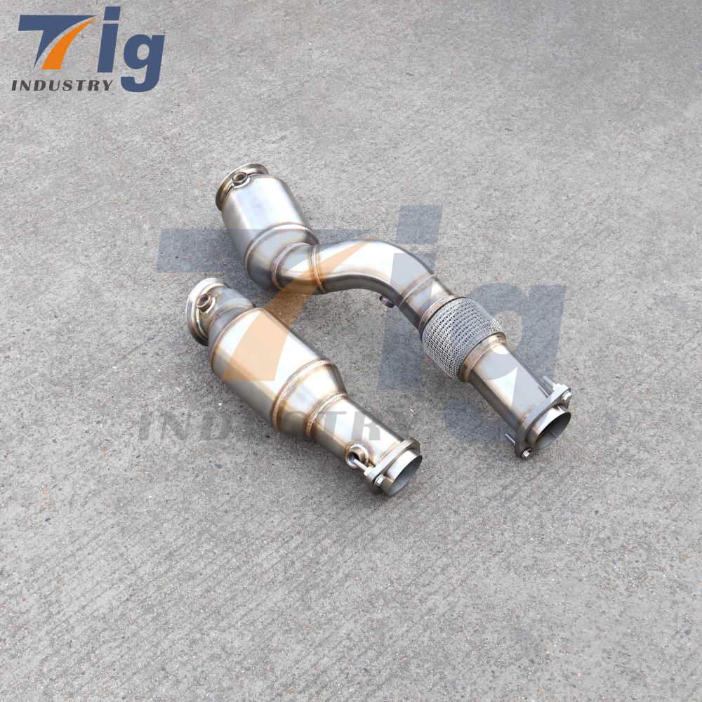 High Flow downpipe for BMW G80 M3 M4 S58 Stainless Steel Exhaust downpipe