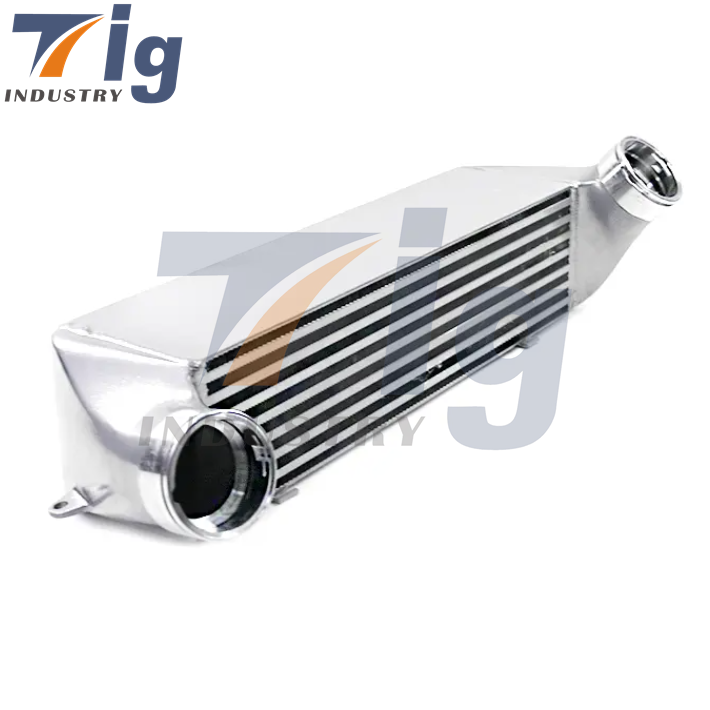 Aluminum Front Mount FMIC Upgrade Intercooler For BMW 135i 335i X1 N54 N55 E82 E84 E90 E92 2007-2012 Black /Silver