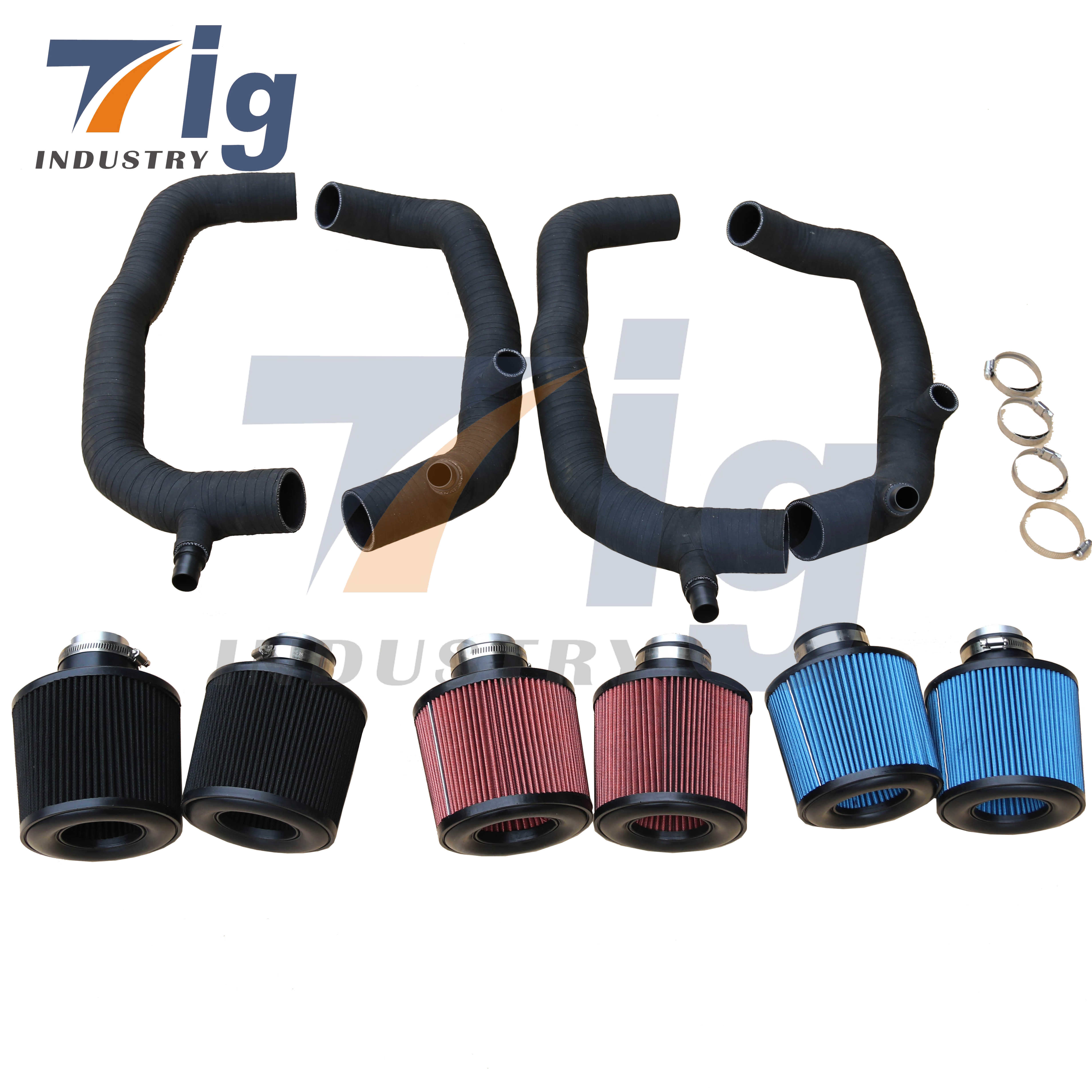 2" turbos inlet INTAKE KIT FOR BMW E90 E91 E92 E93 335i 335xi N54 2007-2010