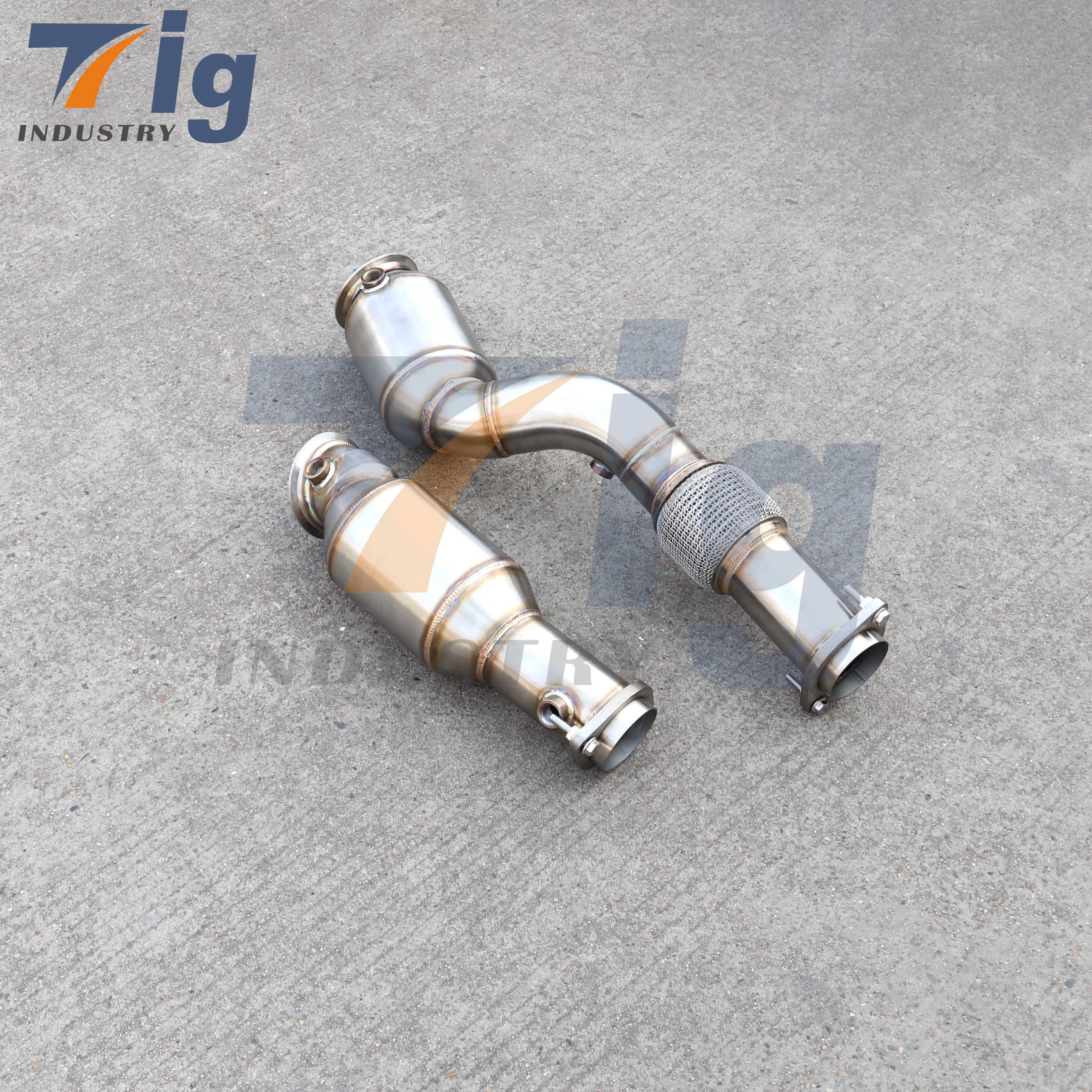 Exhaust Downpipe for BMW G80 G82 M2 M3 M4 Exhaust Pipe