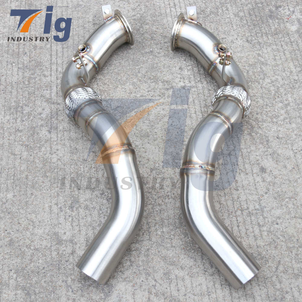 High Performance Exhaust Pipe for BMW X5M F85 X6M F86 SUS304 Stainless Steel Downpipe