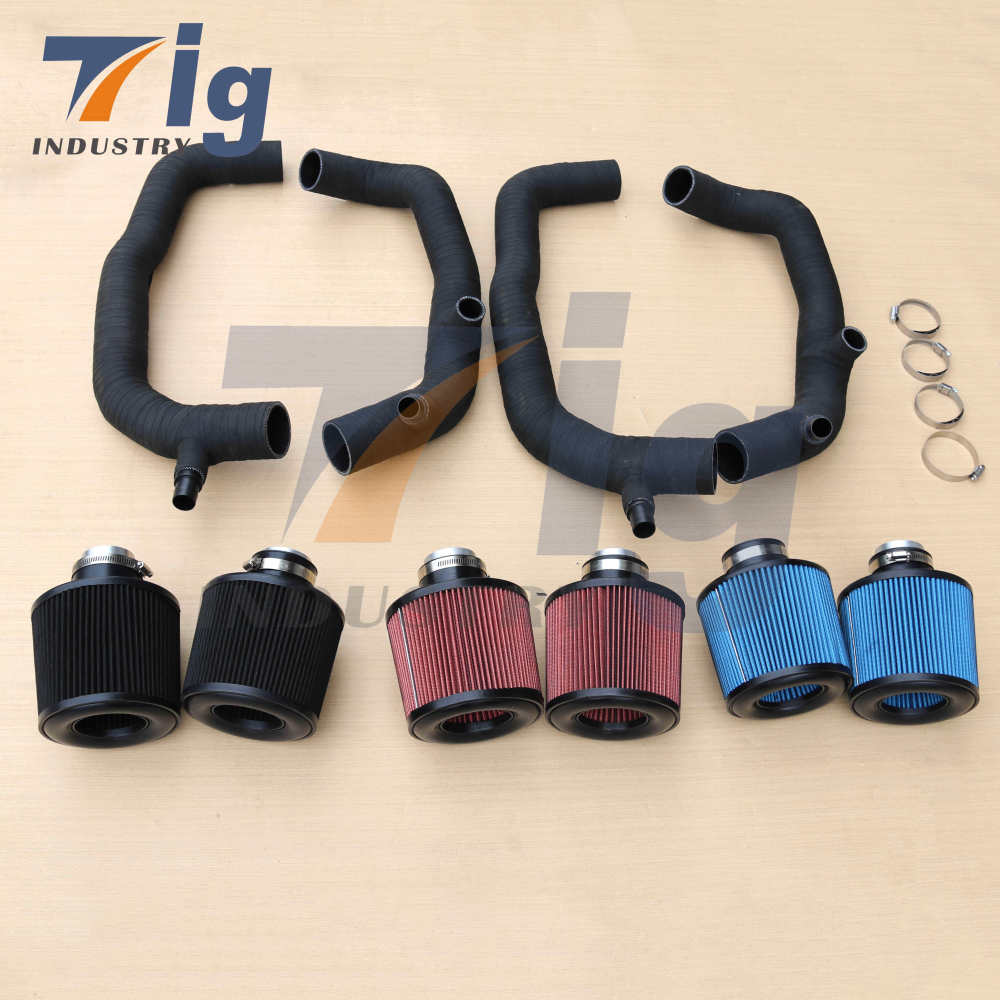 2" turbos inlet INTAKE KIT FOR BMW E90 E91 E92 E93 335i 335xi N54 2007-2010