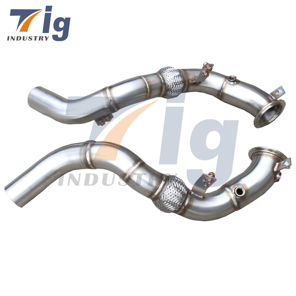 High Performance Exhaust Pipe for BMW X5M F85 X6M F86 SUS304 Stainless Steel Downpipe