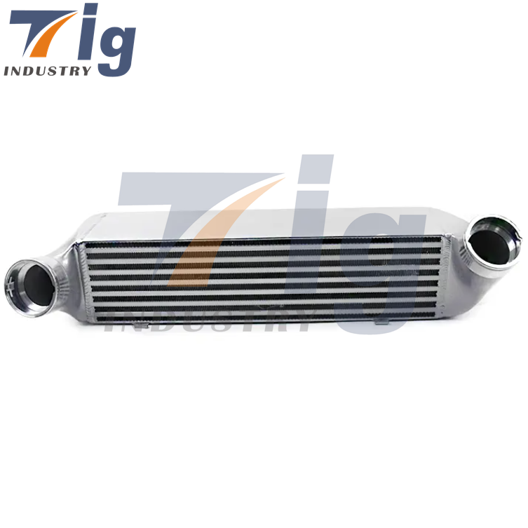 Aluminum Front Mount FMIC Upgrade Intercooler For BMW 135i 335i X1 N54 N55 E82 E84 E90 E92 2007-2012 Black /Silver