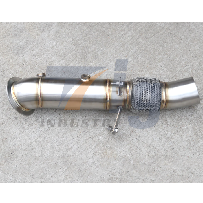 For bmw F10 F07 F18 F15 F16 535i 535GT 535Li X5 X6 N55 3.0T 4" Downpipe