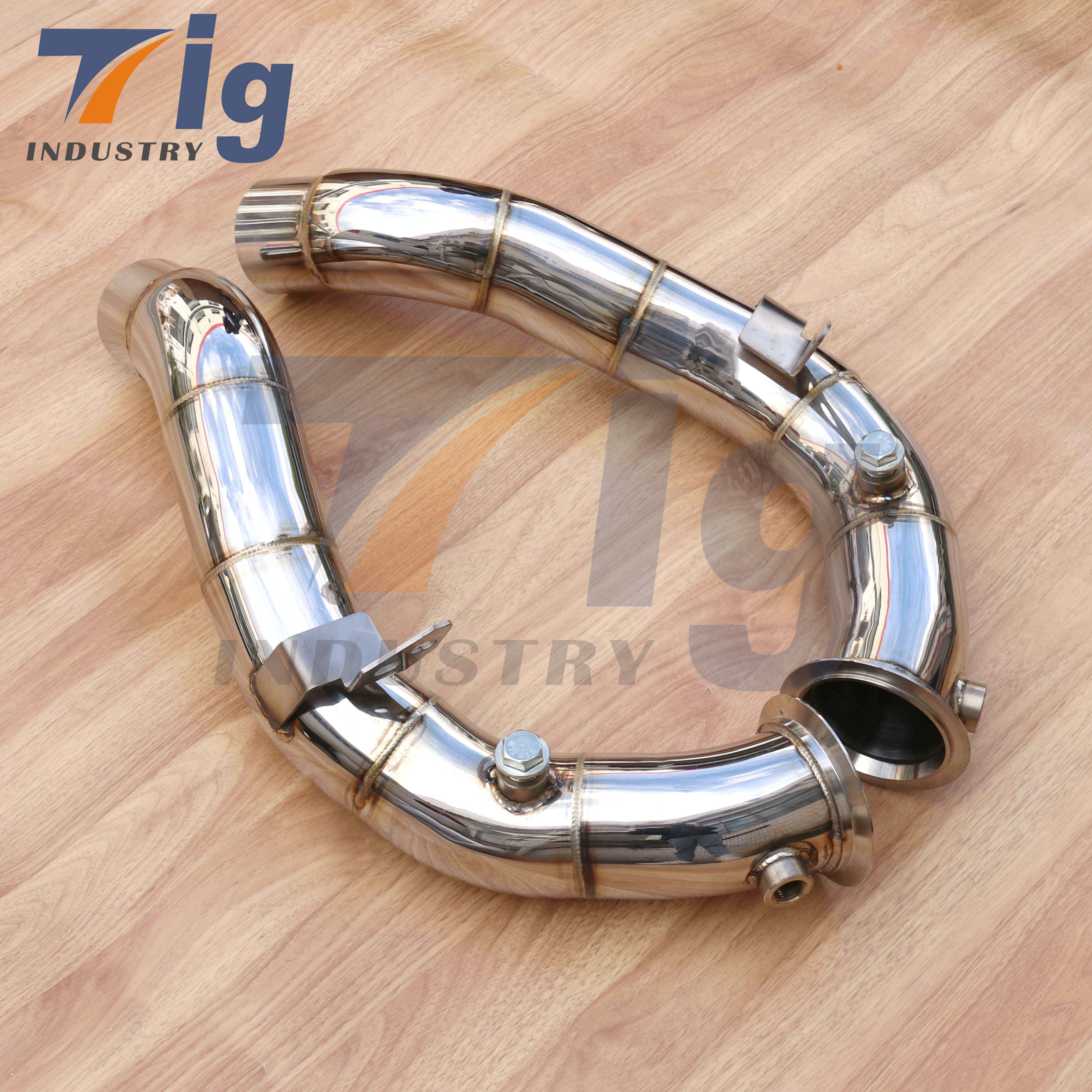 FOR BMW F10 M5 F1X M6 ( S63TU 2012-2017 ) Stainless Steel DOWNPIPE COMBO PACK