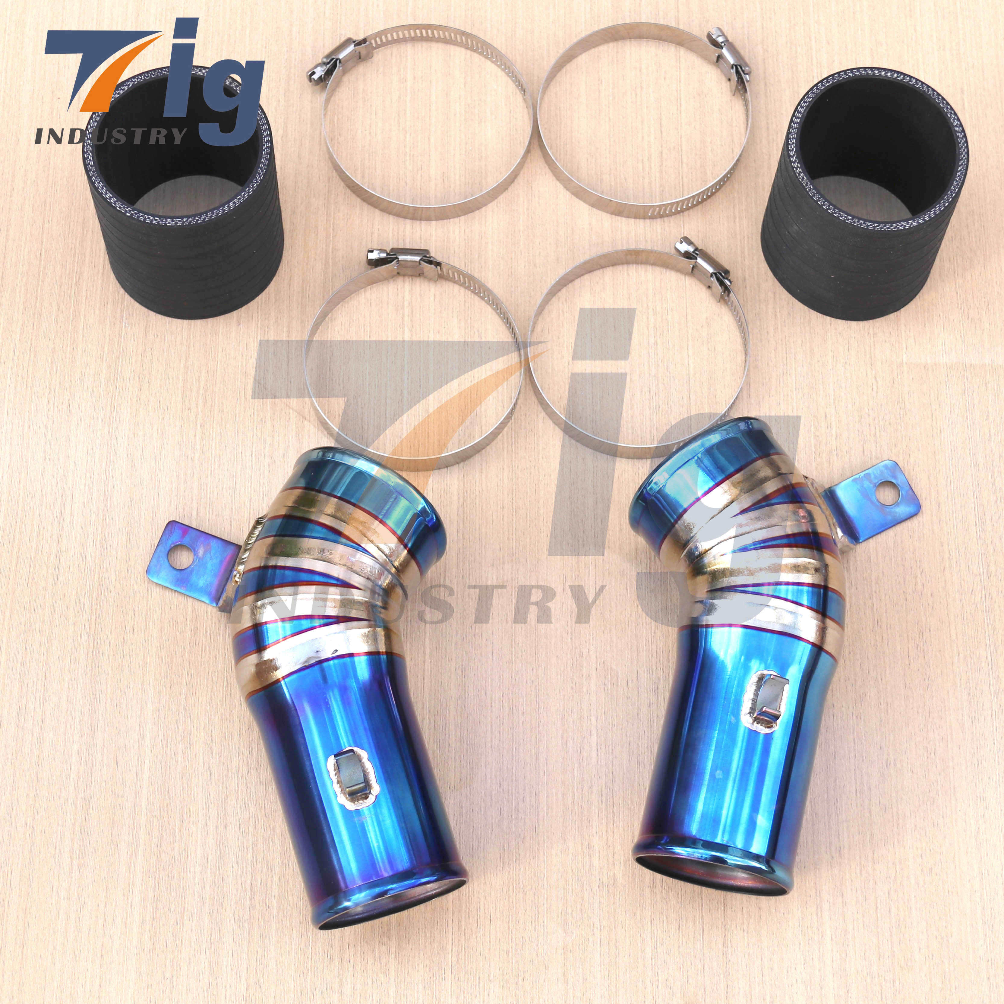 Titanium Air Intake charges pipe for BMW F10 M5 F12 M6 Titanium exhaust catback