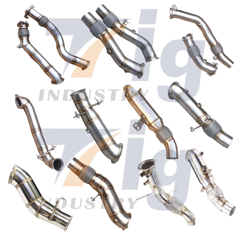 Stainless Steel Race Downpipe CUSTOM For BMW B58 B48 N55 N54 M3 M4