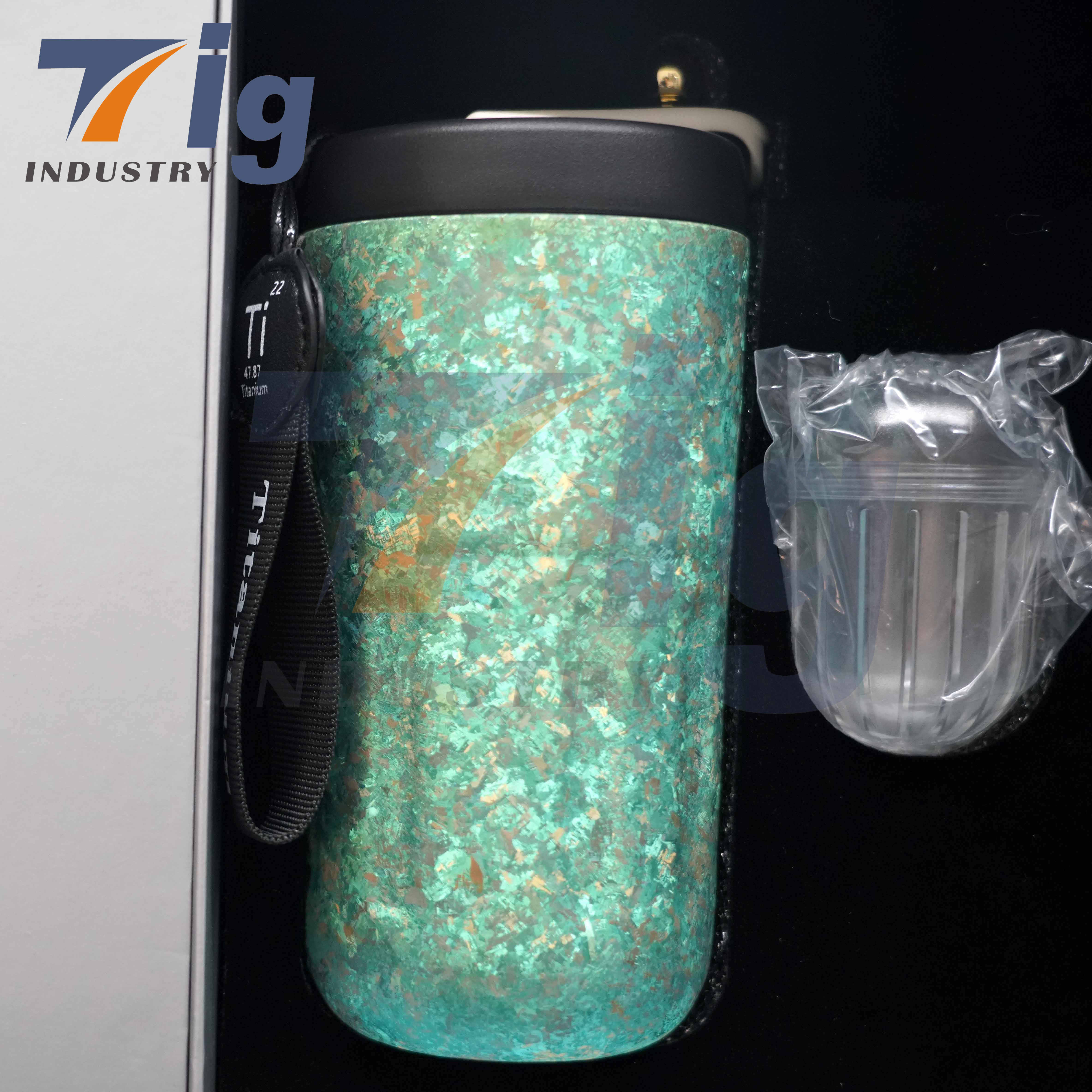 Custom cup pure titanium thermal mug