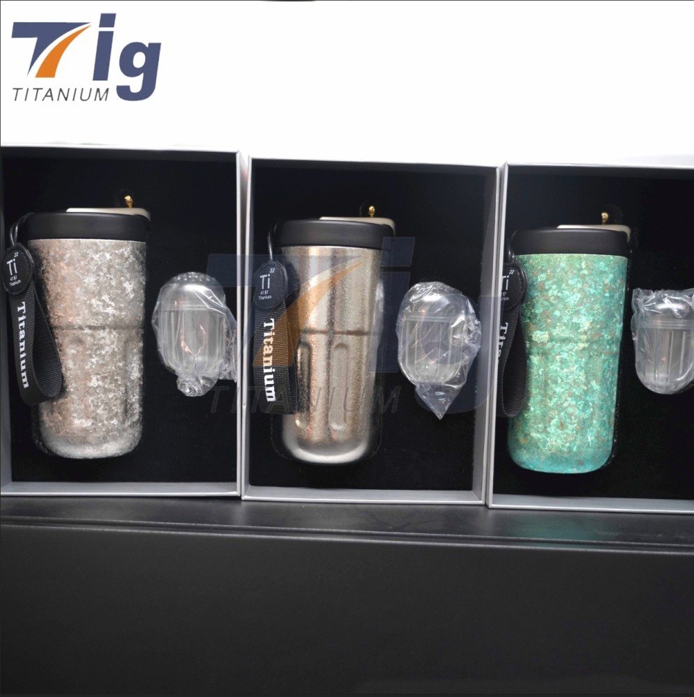 Custom cup pure titanium thermal mug