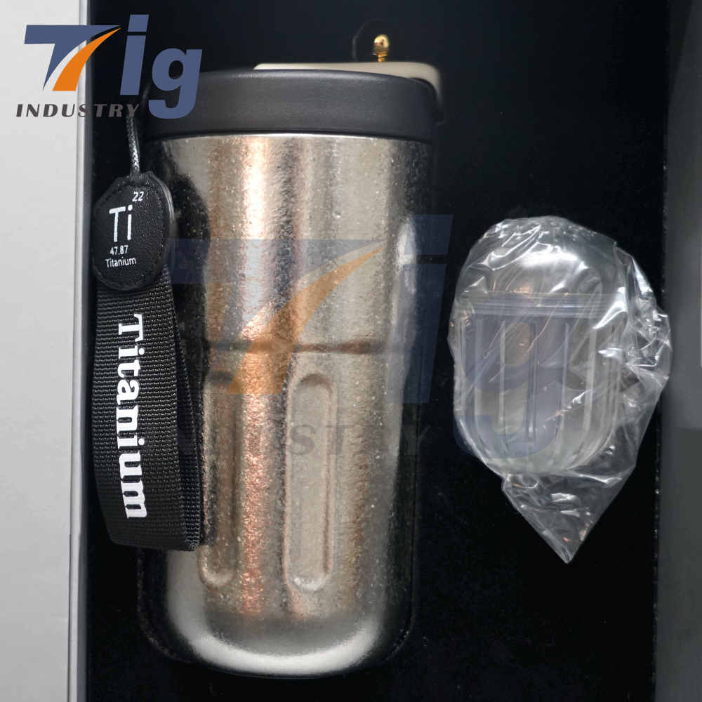Custom cup pure titanium thermal mug