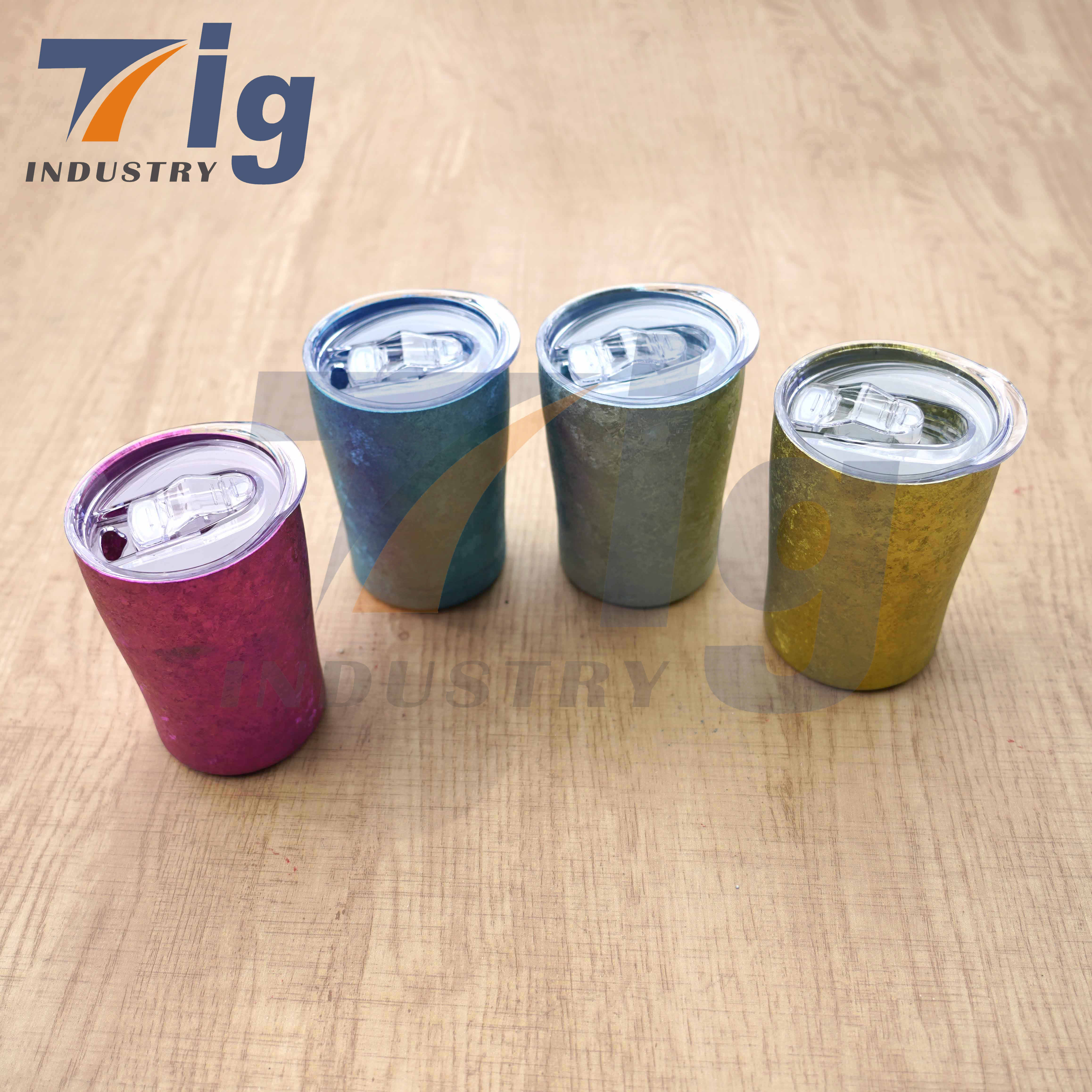 Custom capacity titanium cup