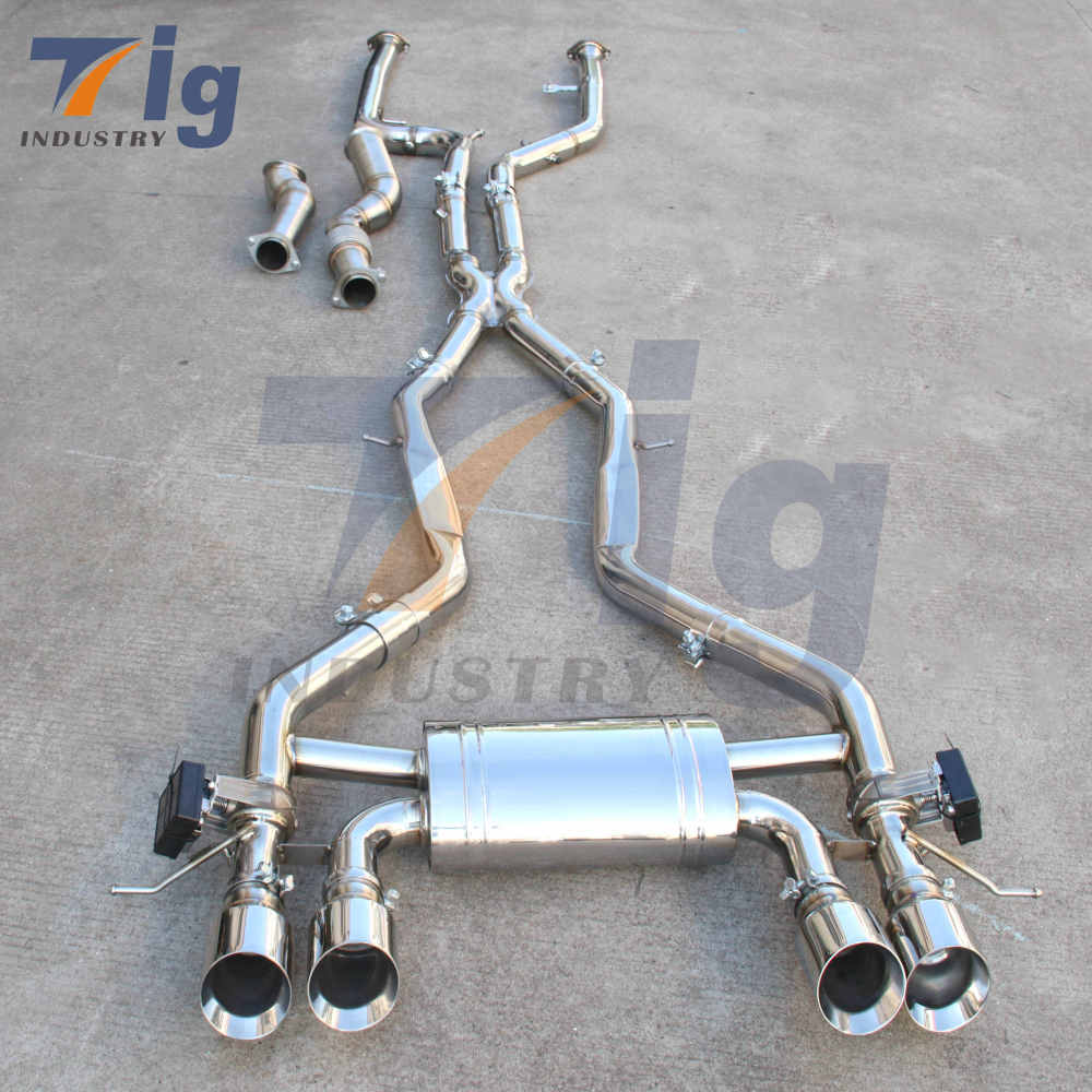 Catback For BMW G80 G81 G82 G83 M3 M4 S58 Exhaust Downpipe