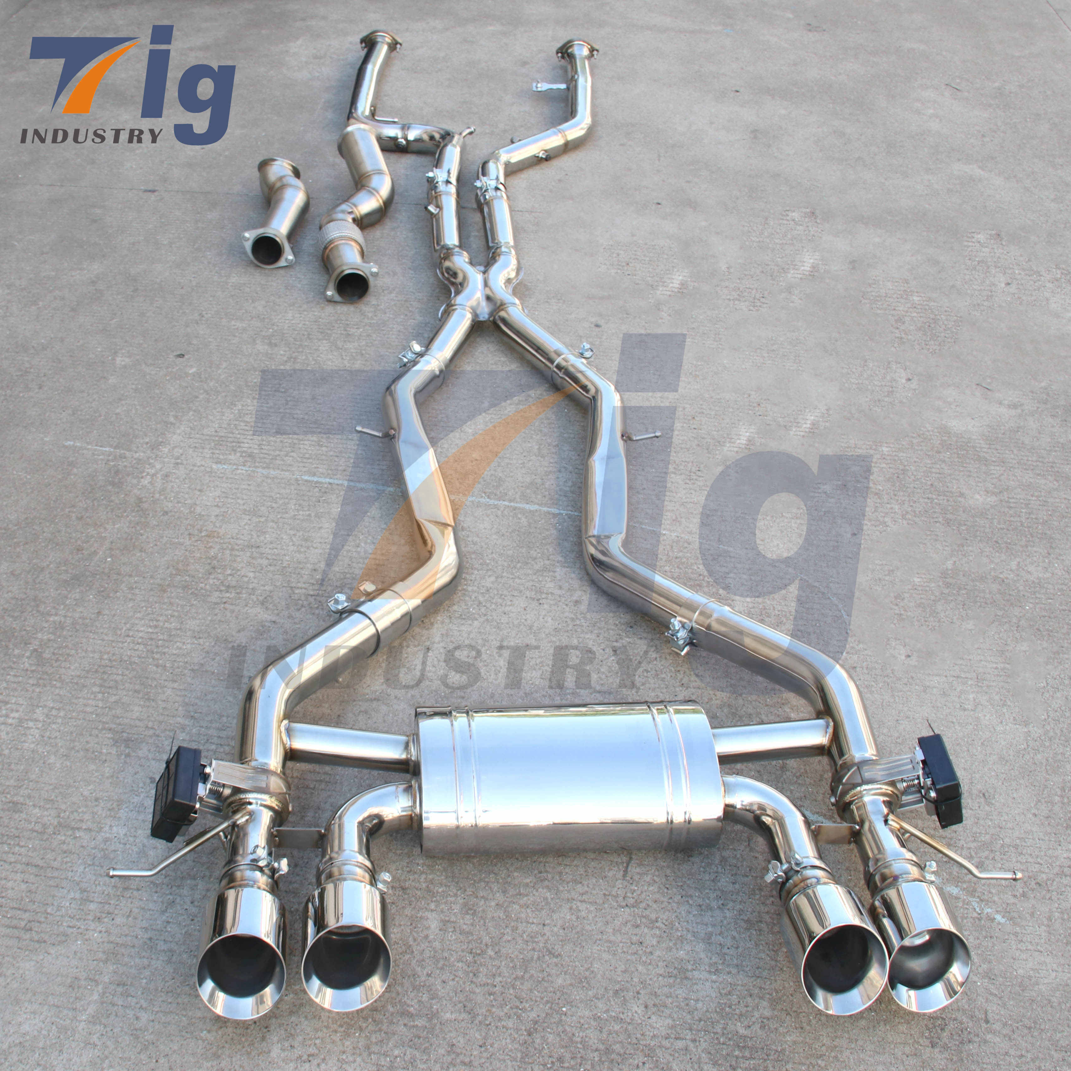 Catback For BMW G80 G81 G82 G83 M3 M4 S58 Exhaust Downpipe
