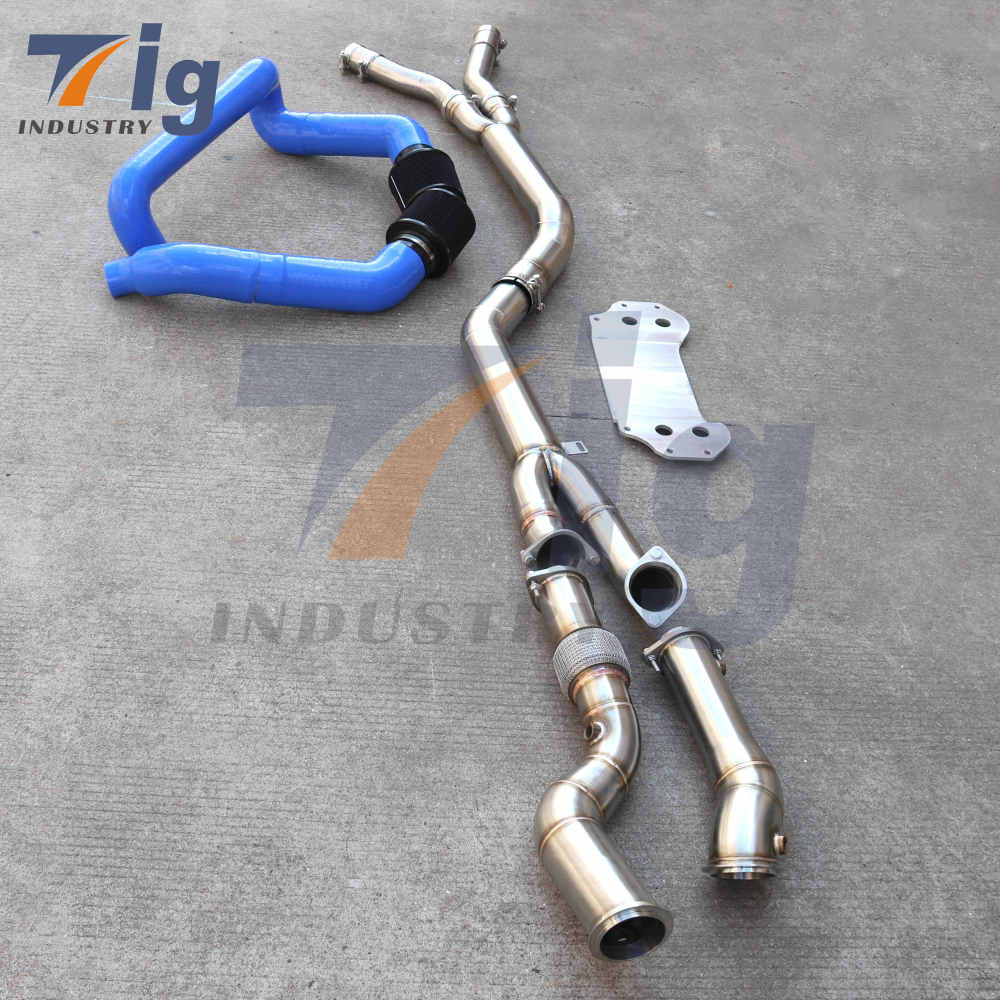 For BMW M3 M4 silicone intake EXHAUST MID PIPE DOWNPIPE G80 G82