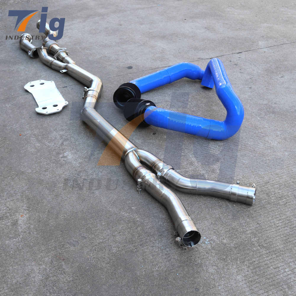 For BMW M3 M4 silicone intake EXHAUST MID PIPE DOWNPIPE G80 G82