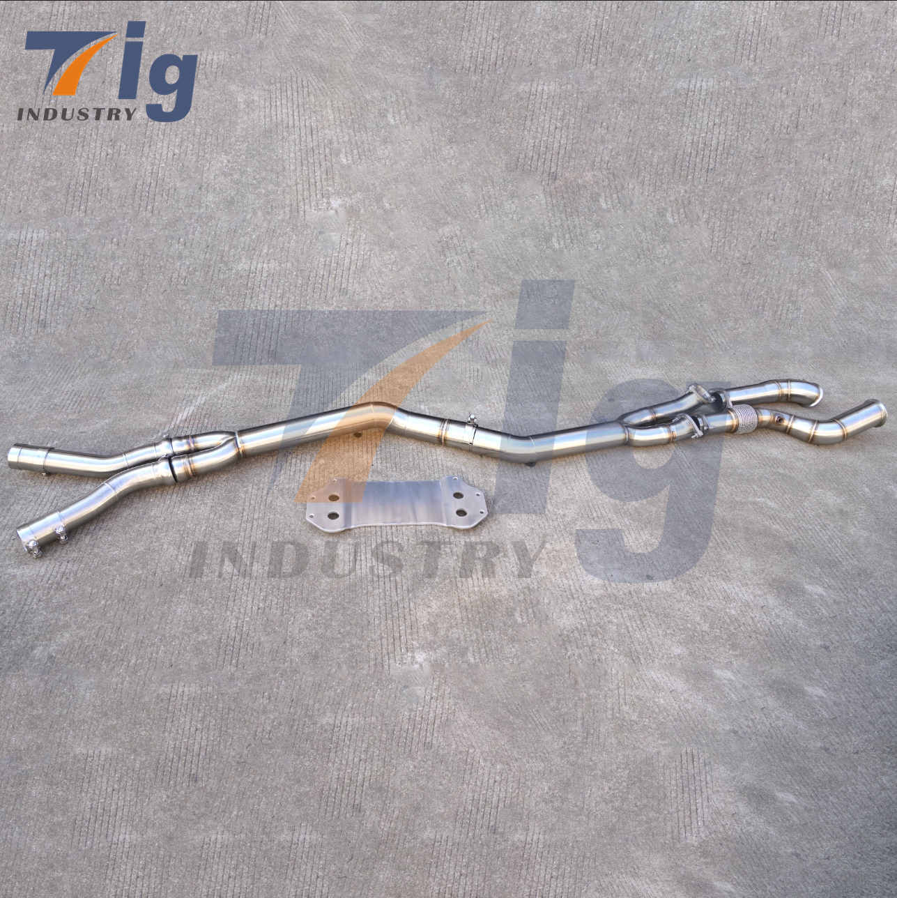 Performance S58 M3 M4 G80 G82 3.0T midpipe with backplate+Downpipe