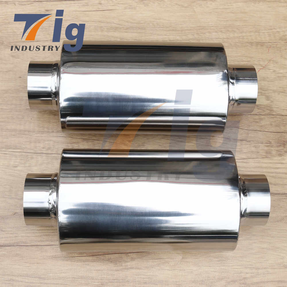 High Performance universal racing car titanium exhaust muffler for cars