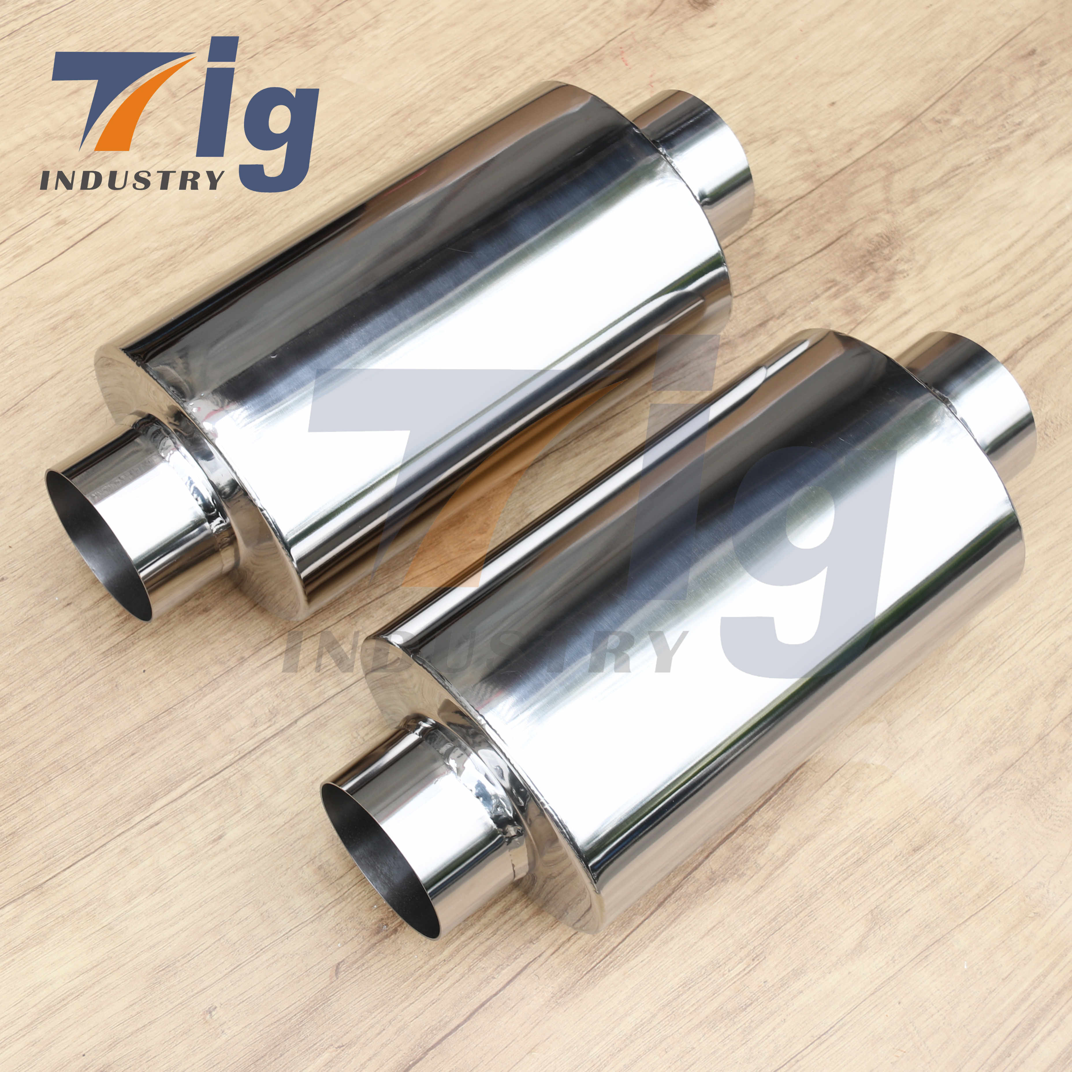 High Performance universal racing car titanium exhaust muffler for cars