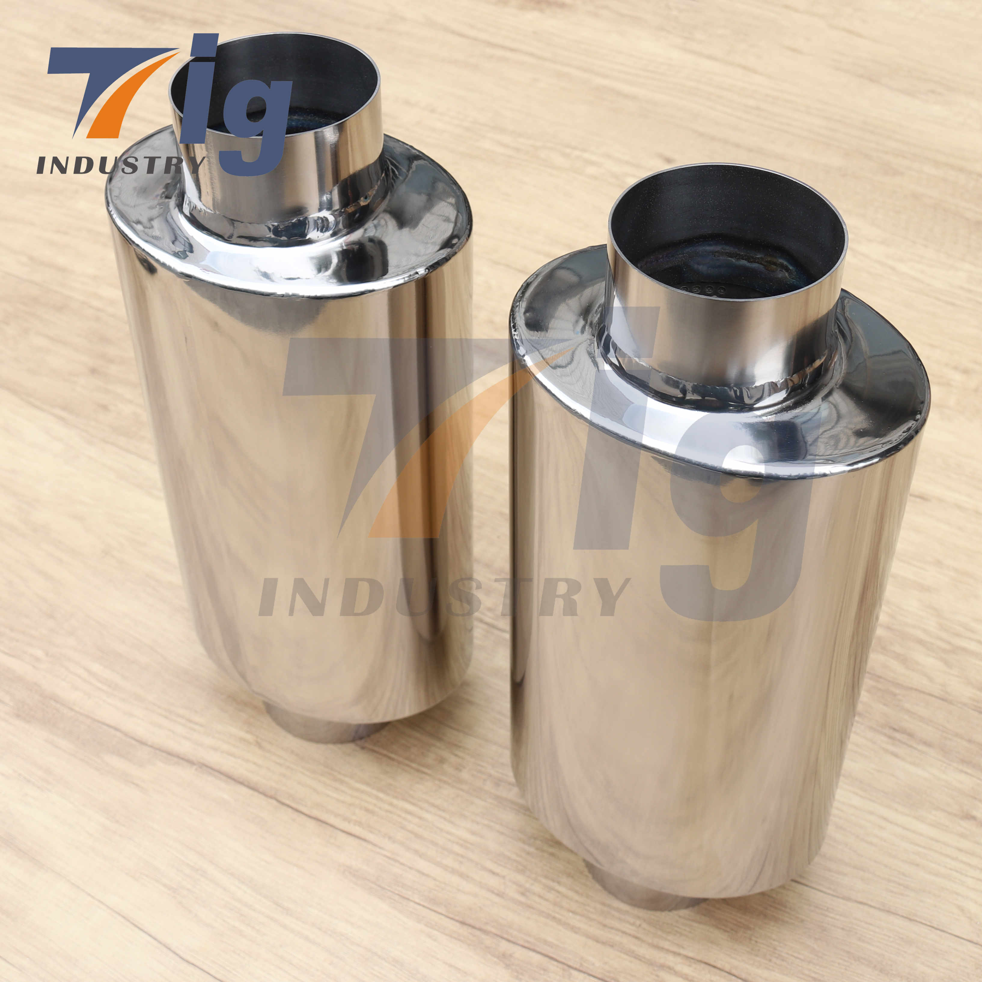 High Performance universal racing car titanium exhaust muffler for cars