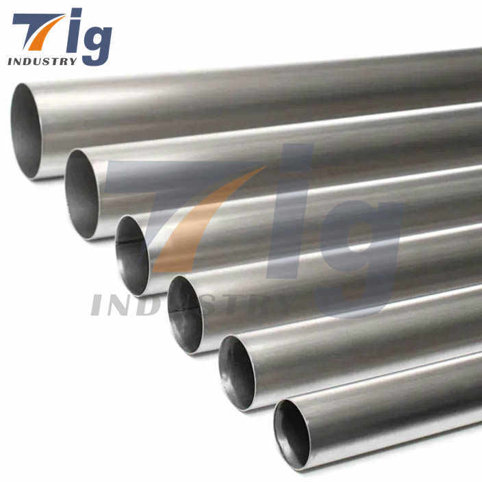 Custom 1.0 mm/1.2mm Wall Titanium Straights Pipe 1meter long brushed/polished/baking blue