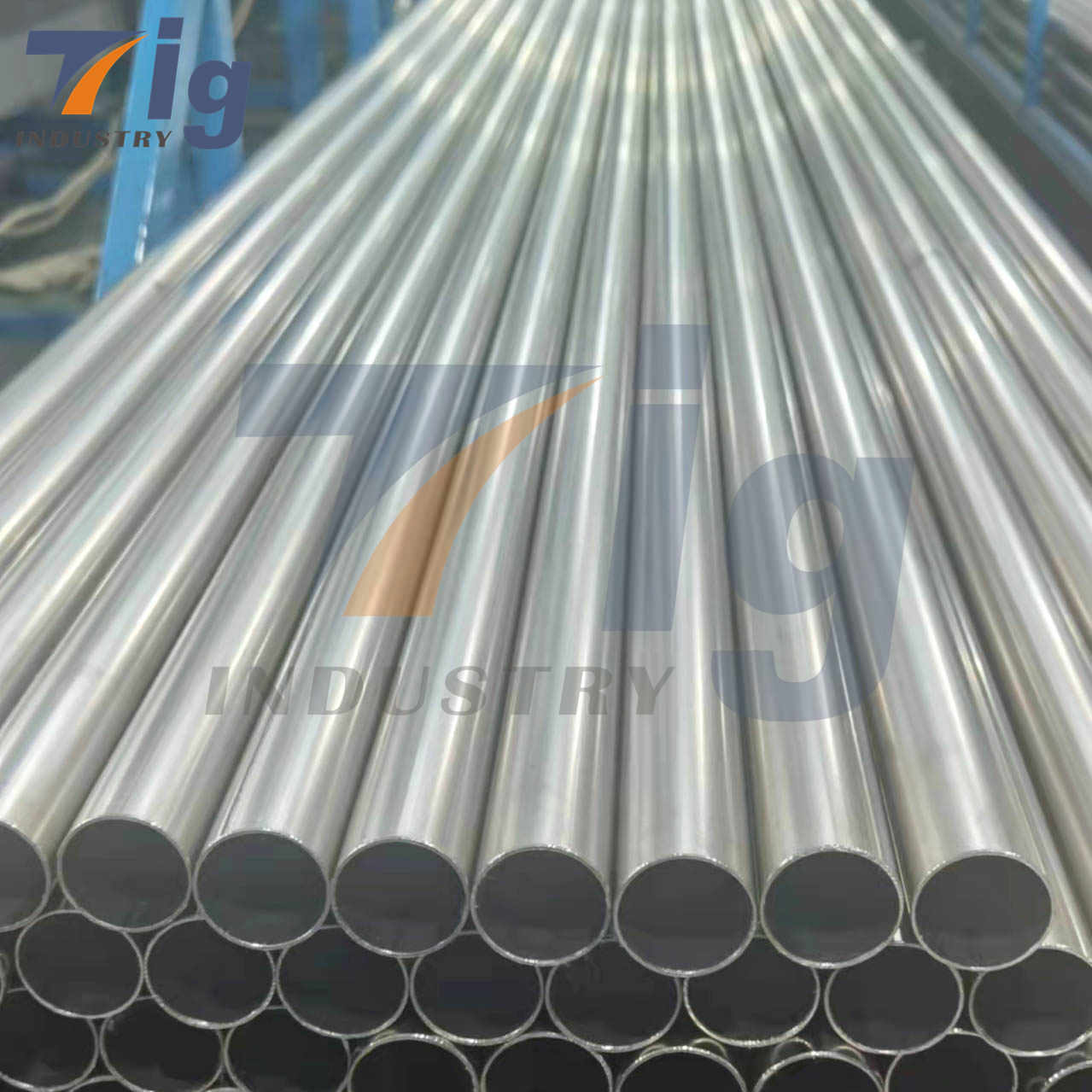 Custom 1.0 mm/1.2mm Wall Titanium Straights Pipe 1meter long brushed/polished/baking blue