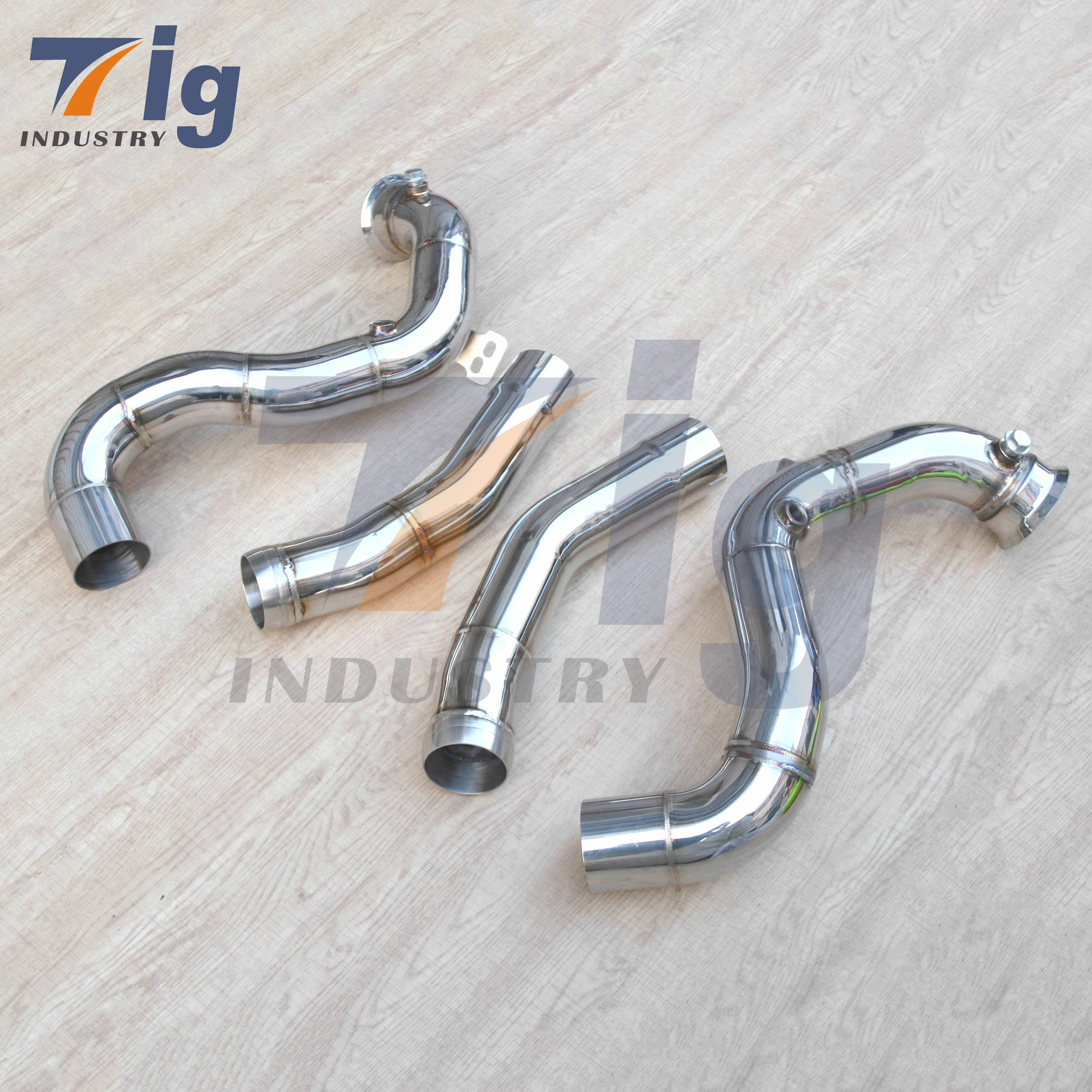 Fit Benz AMG W205 C63 Downpipe kit for car exhaust system